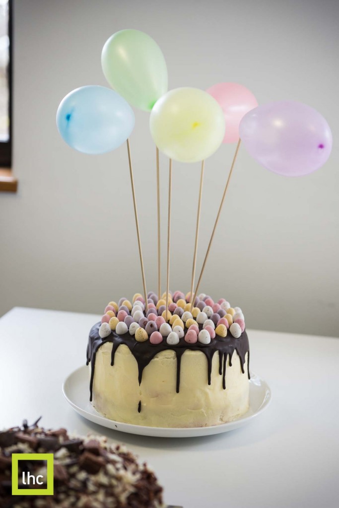 © Guy Newman. 02.03.2016. A selection of the food prepared my members of the LHC Architecture & Urbanism team for their 'Spring Bake Off' to raise funds for children's bereavement Ballons, their charity of the year.