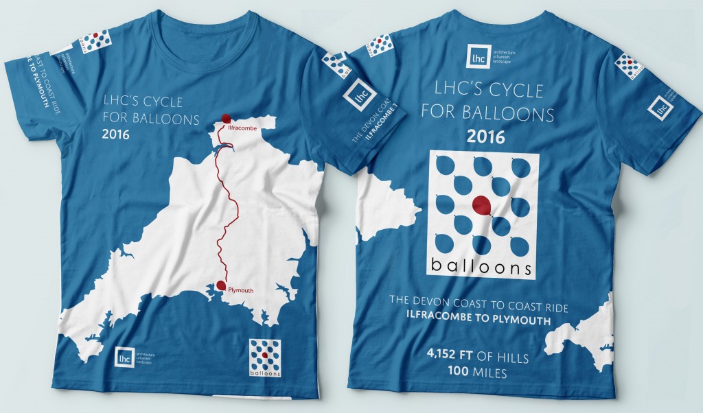 2016 Charity Cycle T-shirt Mockup crop