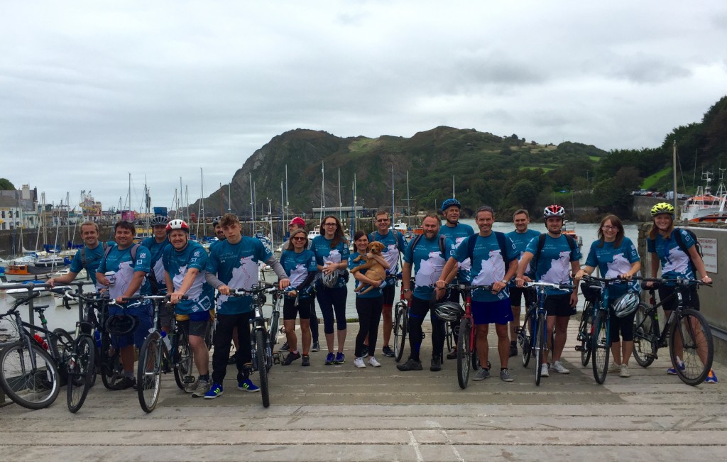 Ready for the off on Ilfracombe Harbour