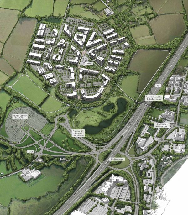 The Nexus 25 employment site at M5 Taunton moves a step closer