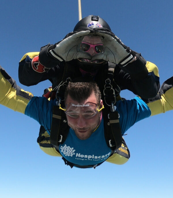 LHC supports Hospiscare Skydive 2022