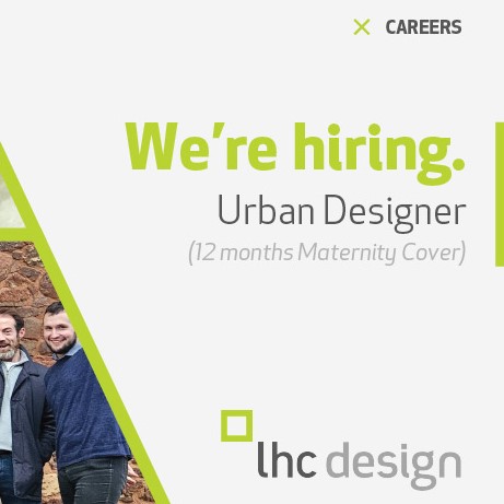 We’re Hiring! Urban Designer (Maternity Cover –12 months fixed term contract, commencing June 2024)